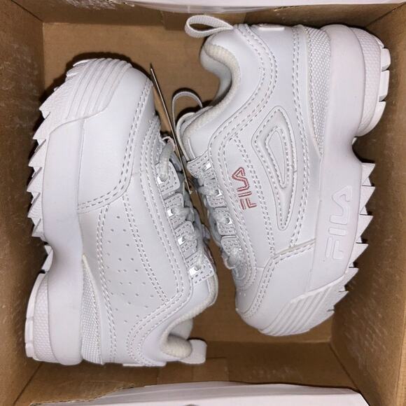Fila Other - Fila Kids Disruptor 2 Platform Chucky Elevated Shoes Sneaker Peacoat size 7
